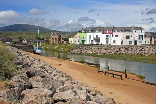 Seascale & Egremont holiday cottages. View over Ravenglass