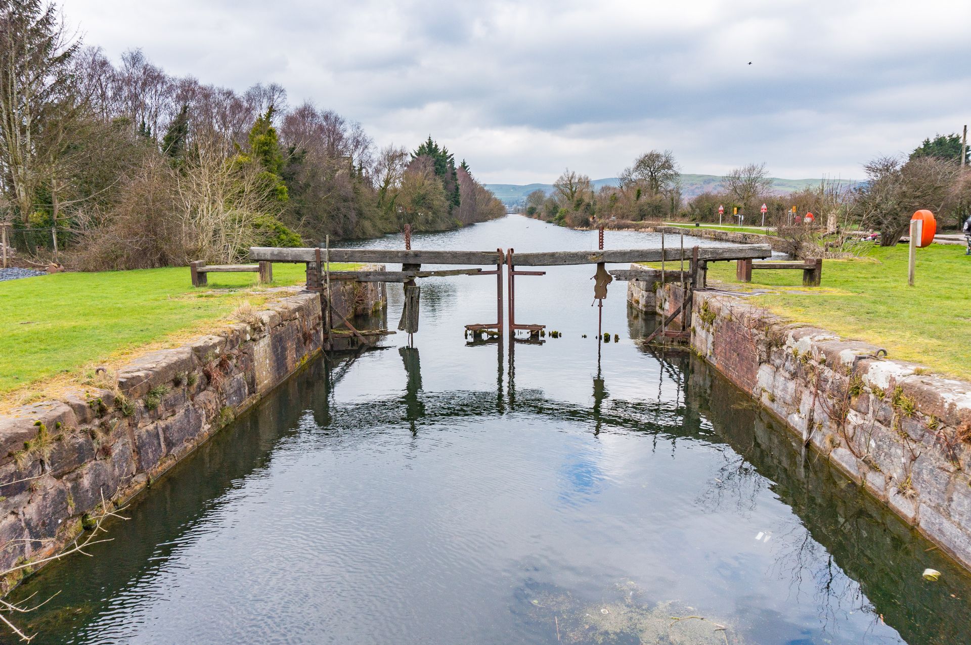 Lakeside Pier, Newby Bridge. Home to Windermere Lake Cruises and the Lakes Aquarium.