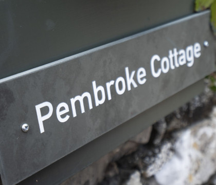 Pembroke Cottage, Cartmel - Sign | Cartmel Holiday Cottages