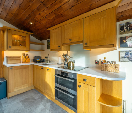 Stoney Calf - Kitchen with integrated appliances.