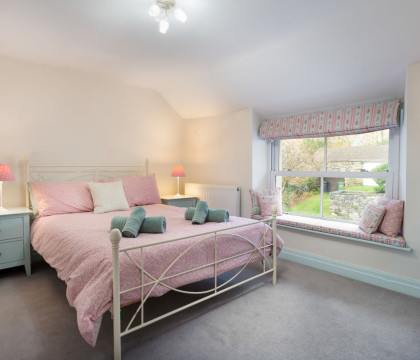 Bedroom 1 at Pinewood Cottage at Finsthwaite near Newby Bridge. Lake District | Herdwick Cottages